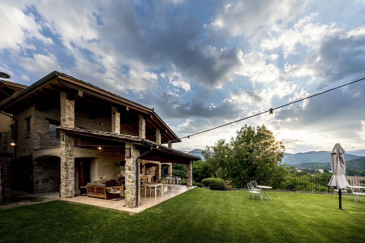 Hotel Mas La Ferreria La Vall de Bianya Exterior photo